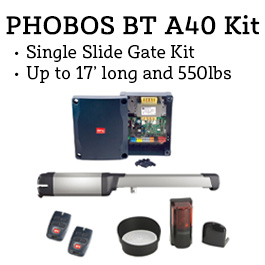 BFT Deimos BT Slide Gate Operator Kit (MITTO2 + FL130B) - K2R925228 ...